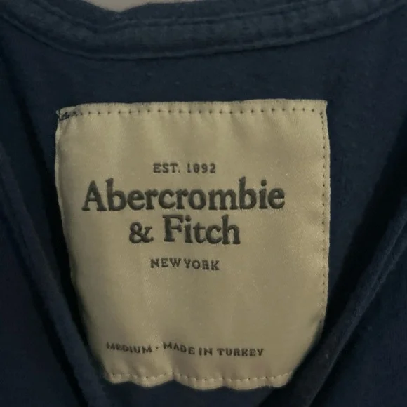 Abercrombie & Fitch Navy Top - Picture 3 of 4